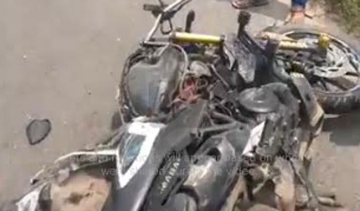 মোটরসাইকেলে দুই বন্ধু ঘুরতে বেরিয়ে বাসের ধাক্কায় নিহত ১ 