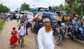 মাসুদ রুমী সেতুর টোল আদায় বন্ধের দাবিতে সড়ক অবরোধ