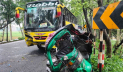 নাটোরে অটোরিকশায় বাসের ধাক্কা, নিহত ২
