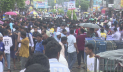 ২৪ দাবিতে রংপুরে সড়ক ও রেলপথে শিক্ষার্থীদের বিক্ষোভ 