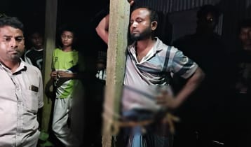 শেরপুরে ধর্ষককে ধরে পুলিশে দিল এলাকাবাসী