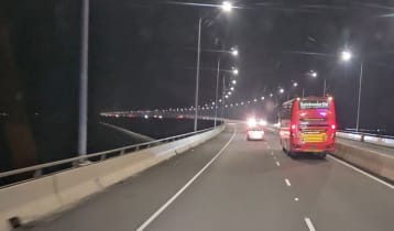 পদ্মা সেতুতে ২৪ ঘণ্টায় ৩ কোটি ৯৯ লাখ টাকা টোল আদায়