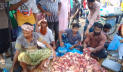 ঈদের শহরে মাংসের হাট 