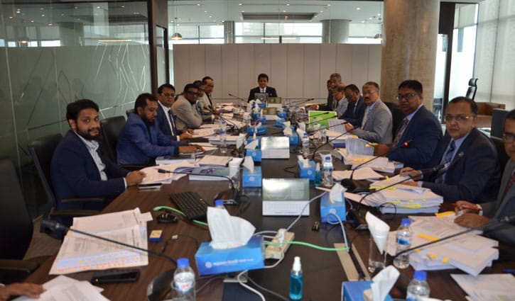 শাহ্জালাল ইসলামী ব্যাংকের পরিচালক পর্ষদের ৩৯৬তম সভা অনুষ্ঠিত
