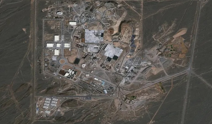 Satellite images show damage from US strikes on  Natanz site