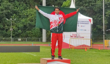 Alif wins gold in Asia Cup Archery