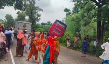 Father, daughter killed in Thakurgaon road crash