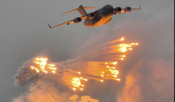 Flares over Qatar’s Doha, explosions heard