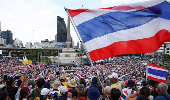 Thailand protesters demand PM’s resignation