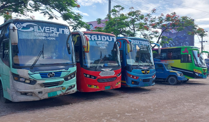 Pabna-Dhaka bus service halted