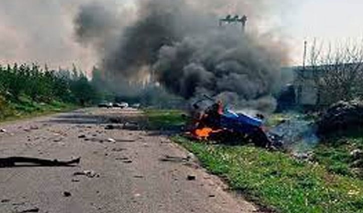 Drone crashes in Jordanian capital Drone crashes in Jordanian capital