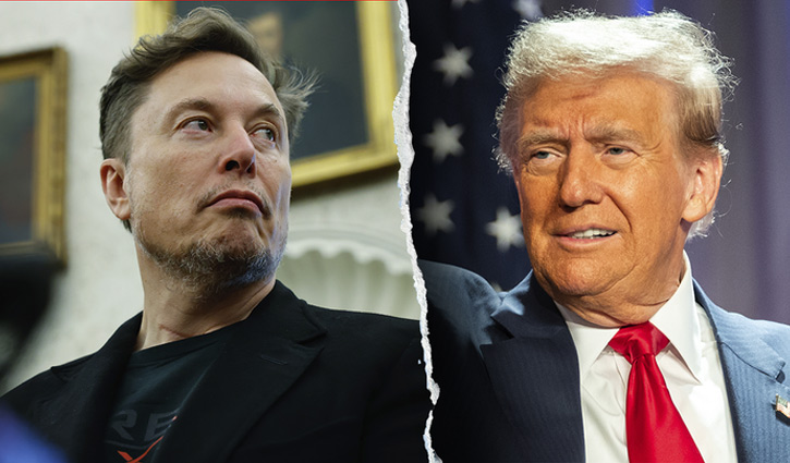 Musk calls Trump’s tax bill a ‘disgusting abomination’