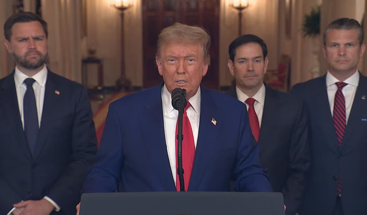 Strikes were ‘a spectacular military success’: Trump