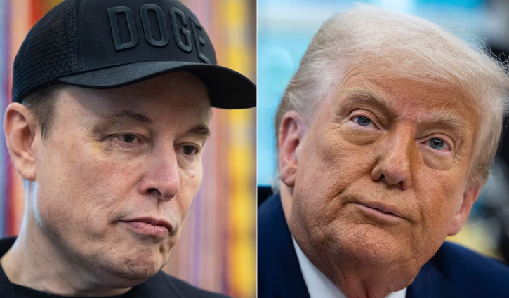 প্রকাশ্য বিরোধে ট্রাম্প-মাস্ক: পাল্টাপাল্টি হুমকিতে উত্তপ্ত পরিস্থিতি