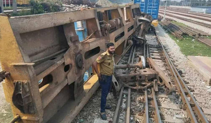 ব্রাহ্মণবাড়িয়া ফের কন্টেইনার ট্রেন লাইনচ্যুত