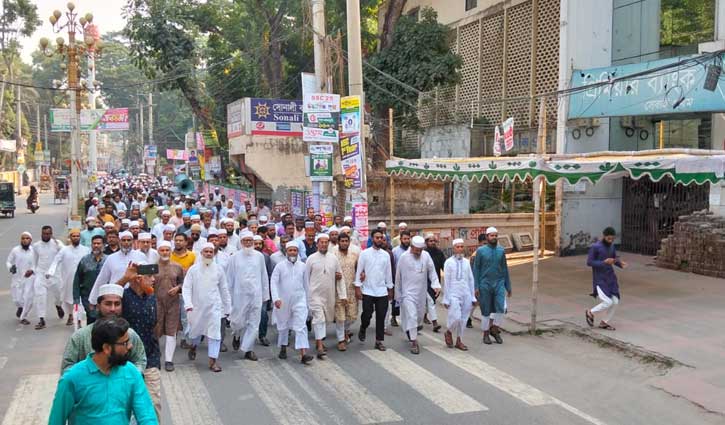 টাঙ্গাইলে জামায়াতের শোকরানা মিছিল