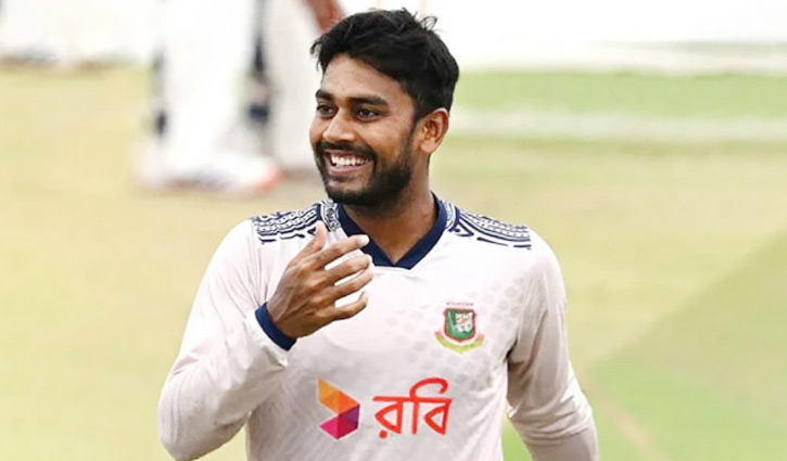 চারদিনের এনওসি পেয়েছেন মিরাজ, পাকিস্তান যাচ্ছেন মঙ্গলবার চারদিনের এনওসি পেয়েছেন মিরাজ, পাকিস্তান যাচ্ছেন মঙ্গলবার