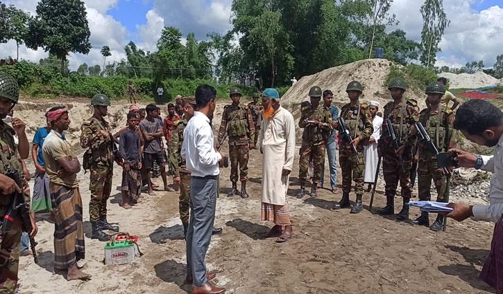 পঞ্চগড়ে অবৈধভাবে বালু-পাথর উত্তোলনের দায়ে ২ জনের কারাদণ্ড 