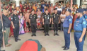 নিজ গ্রামে এএসপি পলাশ সাহার শেষকৃত্য 