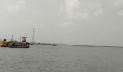 কিশোরগঞ্জ হাওরাঞ্চলের ফেরি চলাচল বন্ধ ঘোষণা