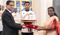 ভারতের রাষ্ট্রপতির কাছে বাংলাদেশ হাইকমিশনারের পরিচয়পত্র পেশ