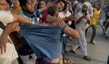 সিলেটে ছাত্রলীগের কর্মী সন্দেহে যুবককে গণপিটুনি