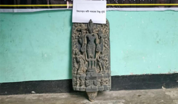 পঞ্চগড়ে কোটি টাকার কষ্টিপাথরের বিষ্ণুমূর্তি উদ্ধার, আটক ১