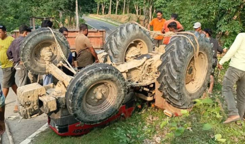 রাঙামাটিতে ট্রাক্টর উল্টে তিন শ্রমিক নিহত