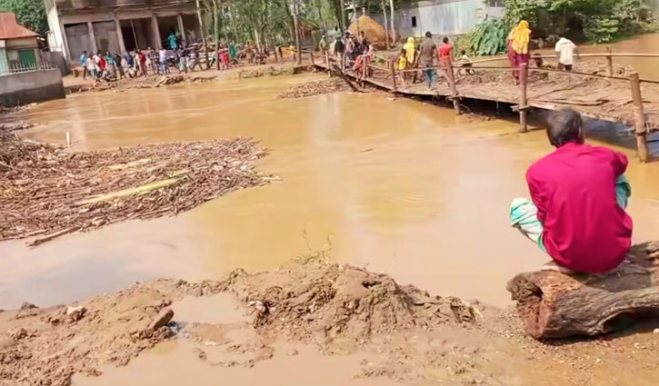 শেরপুরে নদ-নদীর পানি বৃদ্ধি, সতর্কতা জারি