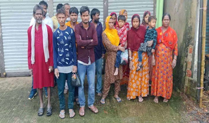 কানাইঘাট সীমান্তে দিয়ে অনুপ্রবেশের সময় আটক ১৬