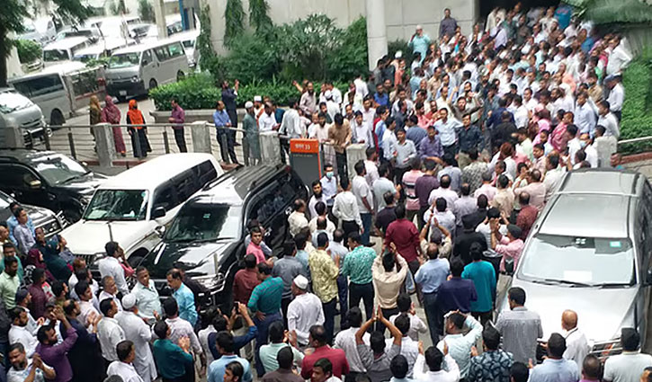 অধ্যাদেশ বাতিলের প্রজ্ঞাপন না হওয়া পর্যন্ত আন্দোলনের ঘোষণা 