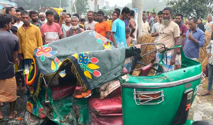 বগুড়ায় ট্রাকের ধাক্কায় নিহত ১ বগুড়ায় ট্রাকের ধাক্কায় নিহত ১