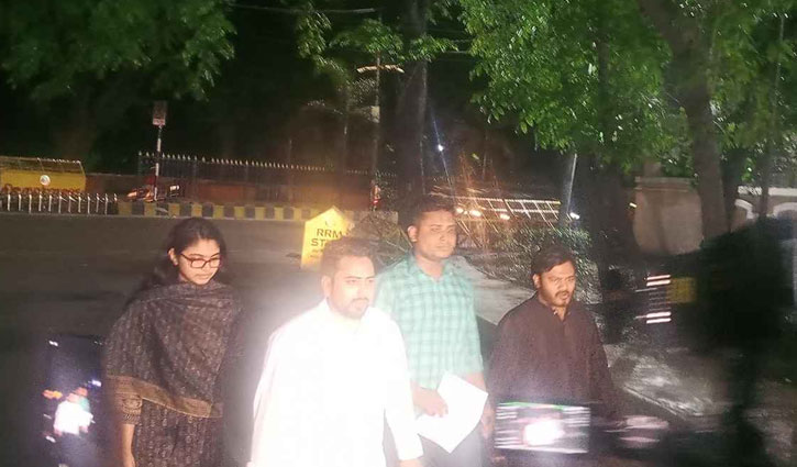 NCP delegation at Jamuna 