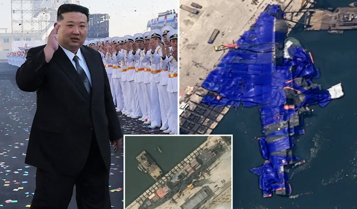 3 held over botched ship launch in North Korea