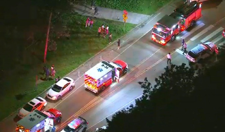 Two dead, nine shot in USA