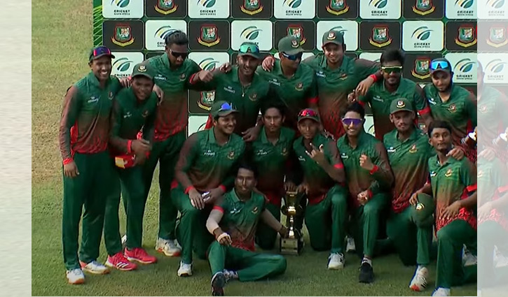 Bangladesh Men`s Emerging team win series against South Africa Bangladesh Men`s Emerging team win series against South Africa