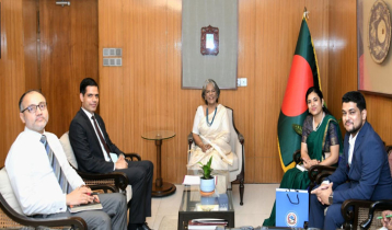 Nepalese envoy calls on Sharmin Murshid