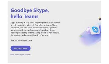 Skype will shut down today