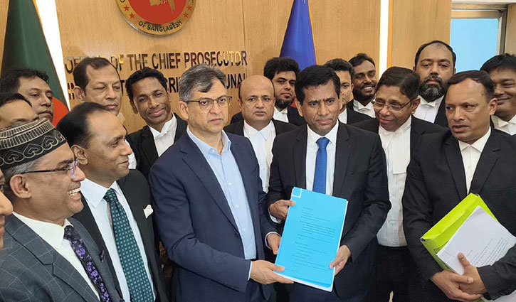 Salahuddin files charges against Hasina, 6 others in ICT