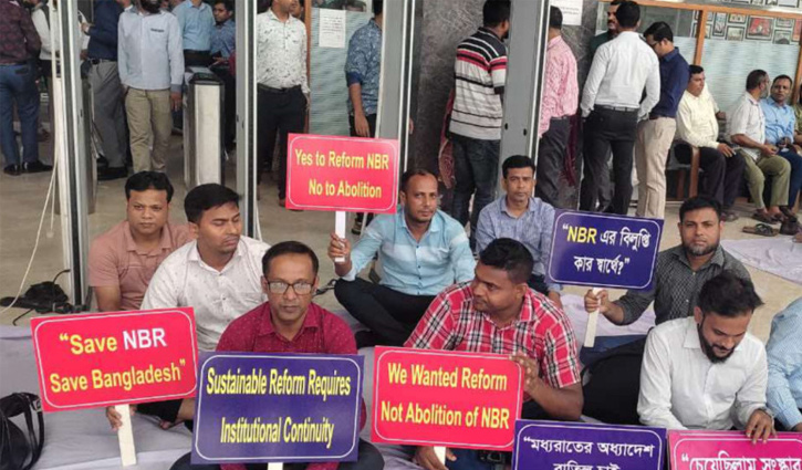 NBR officials continue strike, work suspended