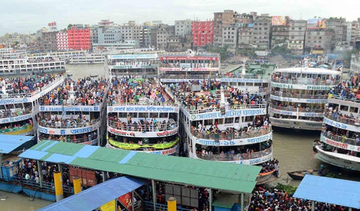 River transport services on all routes suspended