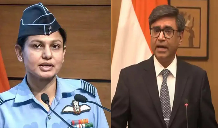 সামরিক স্থাপনায় ক্ষয়ক্ষতির তথ্য প্রত্যাখ্যান করল ভারত সামরিক স্থাপনায় ক্ষয়ক্ষতির তথ্য প্রত্যাখ্যান করল ভারত
