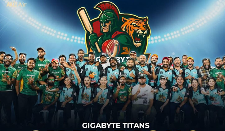তারকাদের ছক্কার লড়াই: সেলিব্রেটি চ্যাম্পিয়ন ট্রফি জয় গিগাবাইট টাইটান্সের
