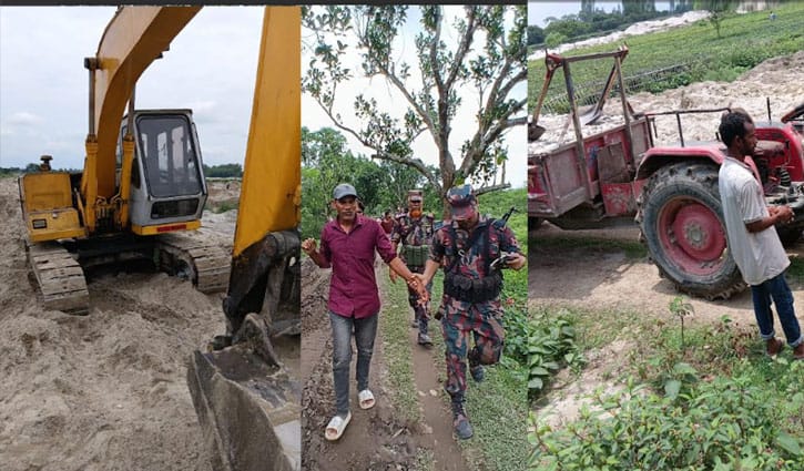 তেঁতুলিয়ায় ২ জনকে সাজা, স্কেভেটর ও দুই ট্রাক্টরের ব্যাটারি জব্দ তেঁতুলিয়ায় ২ জনকে সাজা, স্কেভেটর ও দুই ট্রাক্টরের ব্যাটারি জব্দ