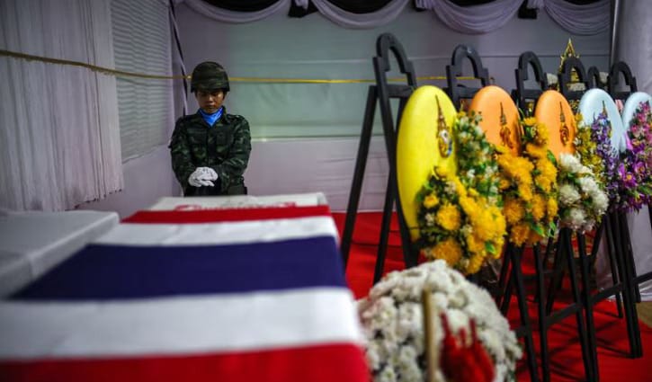 কম্বোডিয়ায় হামলা অব্যাহত রাখার ঘোষণা থাইল্যান্ডের