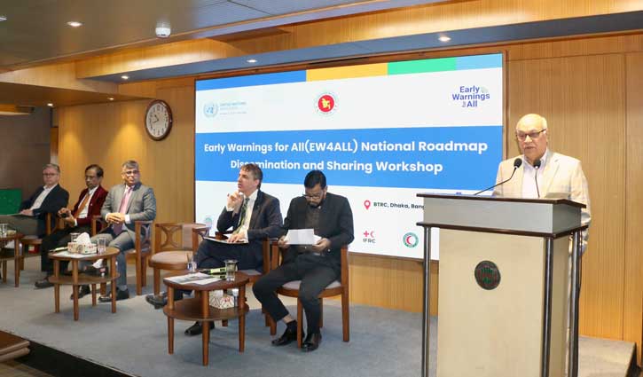 দুর্যোগে জানমালের ক্ষয়ক্ষতি হ্রাস করা সরকারের লক্ষ্য: উপদেষ্টা