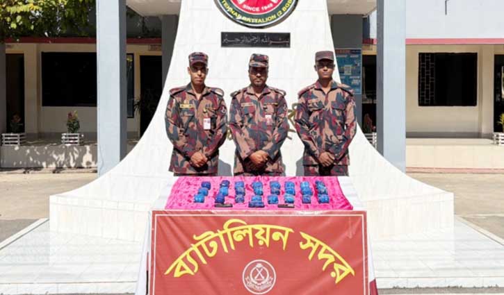 টেকনাফে বিজিবির অভিযানে ৫০ হাজার ইয়াবা উদ্ধার