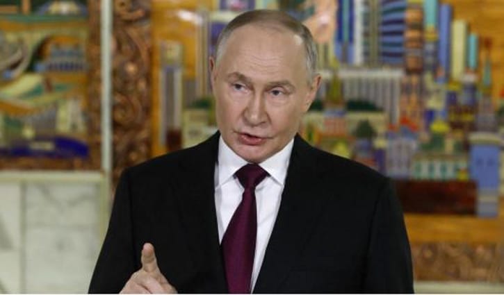 রাশিয়া বলপ্রয়োগের মাধ্যমে ইউক্রেনের ডনবাস অঞ্চলের নিয়ন্ত্রণ নেবে: পুতিন