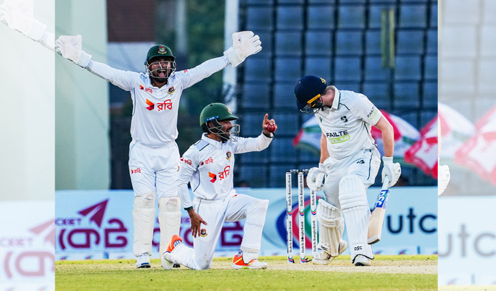 ৭ উইকেটে ১৯৮ রান তুলে মধ্যাহ্ন বিরতিতে আয়ারল্যান্ড