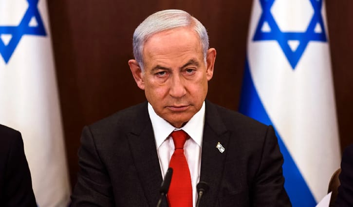 ফিলিস্তিন রাষ্ট্র গঠনের অনুমতি দেবে না ইসরায়েল: নেতানিয়াহু